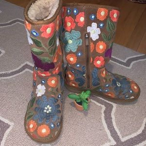 UGG Limited Edition Wahine Flower Boots